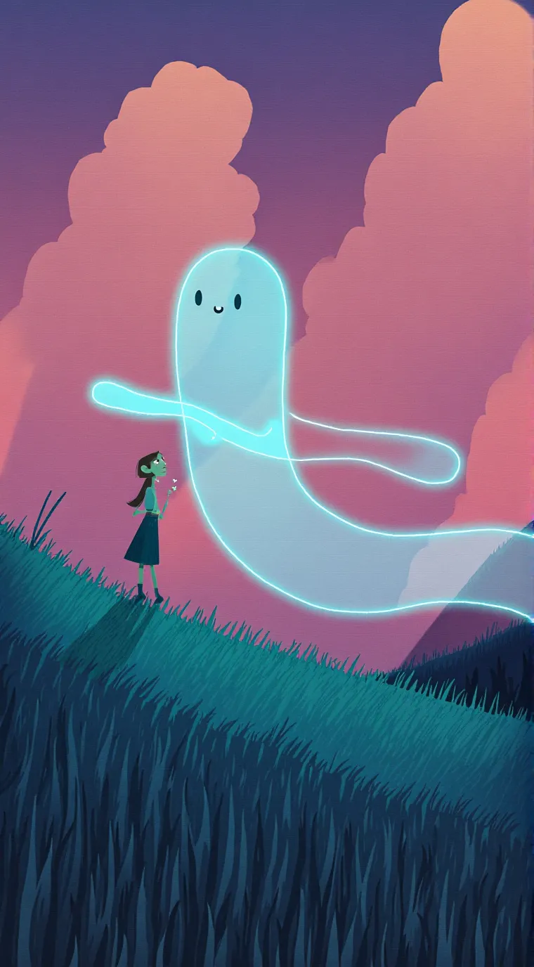 ai character: boy background