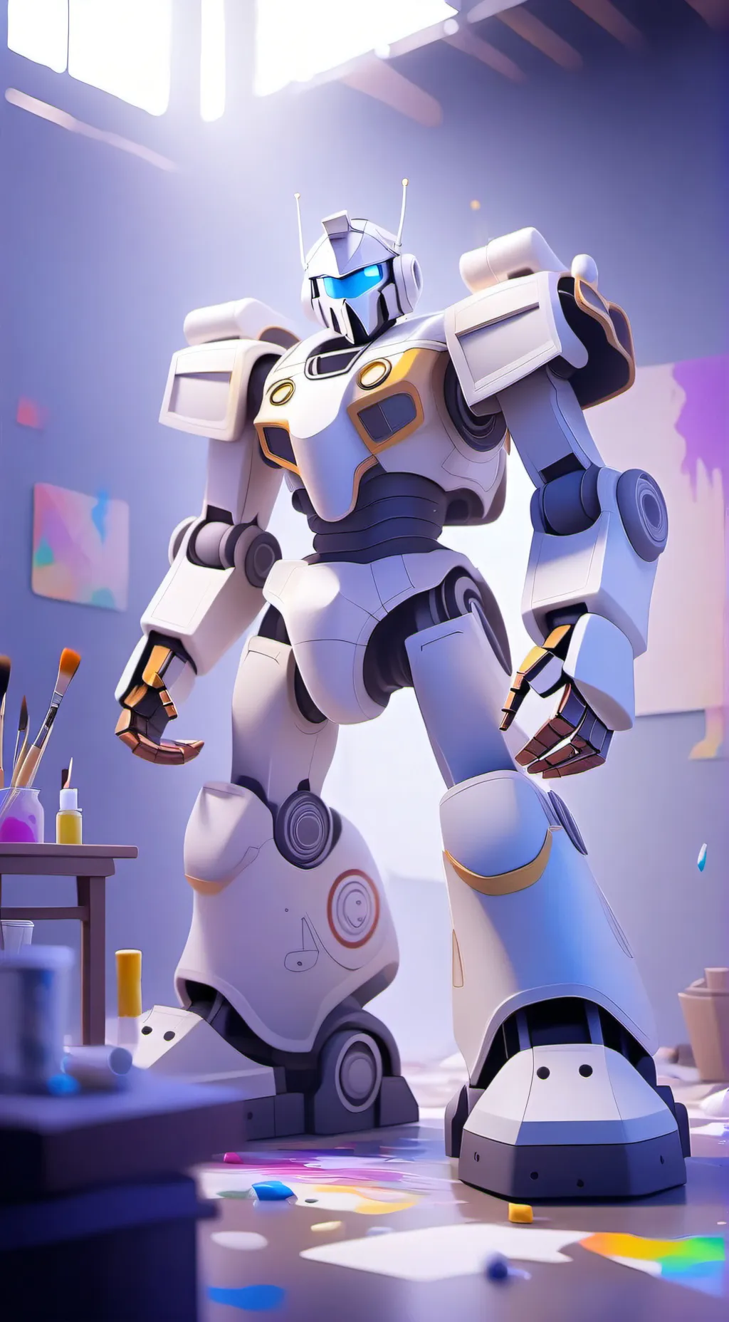 ai character: MD background