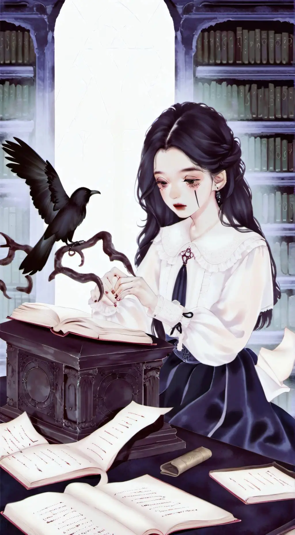 ai character: Хогвартс  background