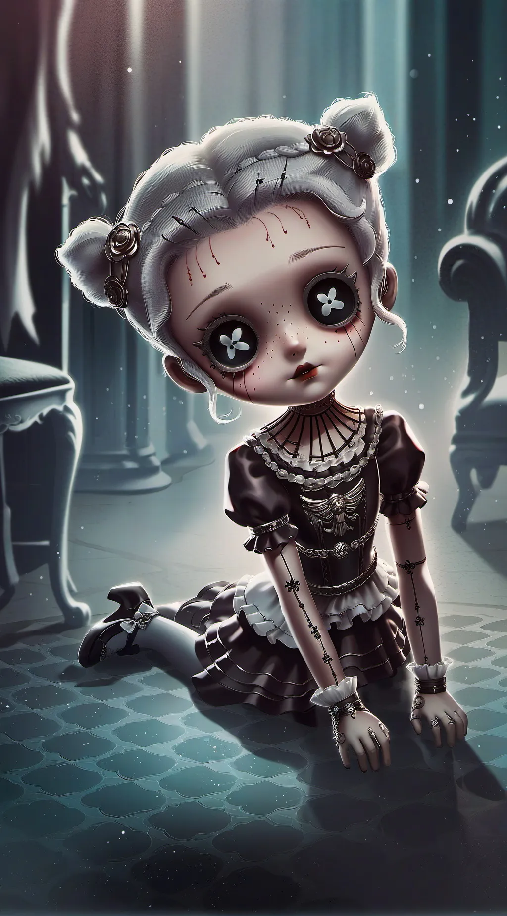 ai character: doll (gaijin)  background