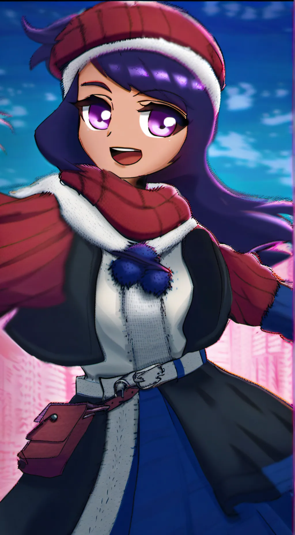ai character: Aphmau background