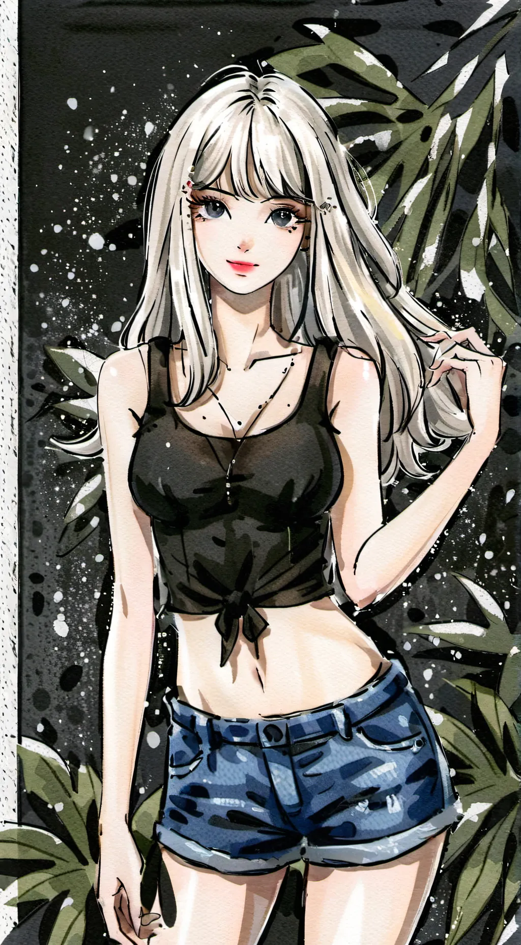 ai character: tu novia caliente background