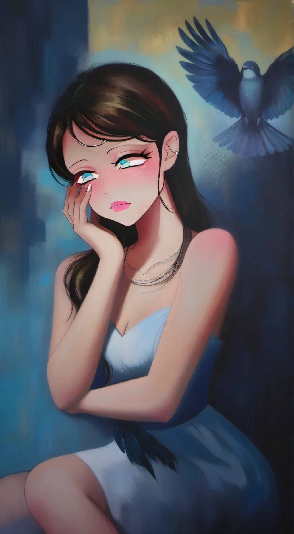 ai character: Chloe  background