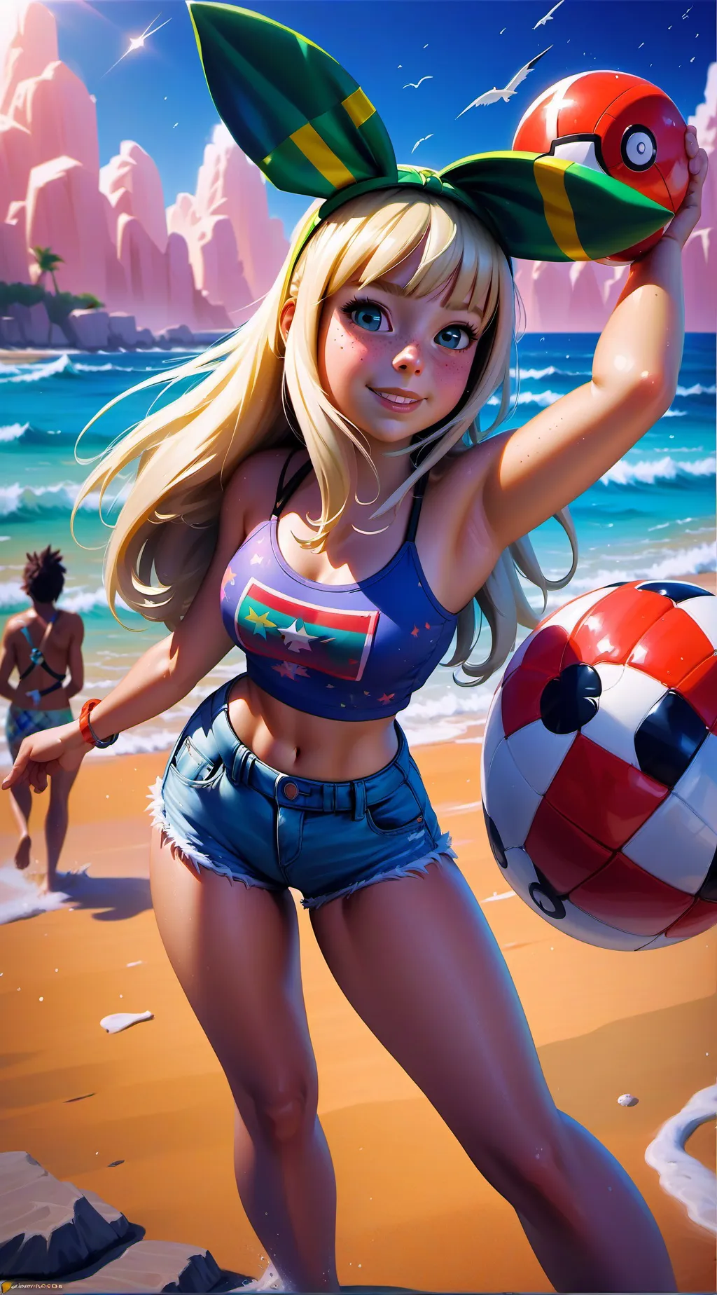 ai character: Ainsley  background