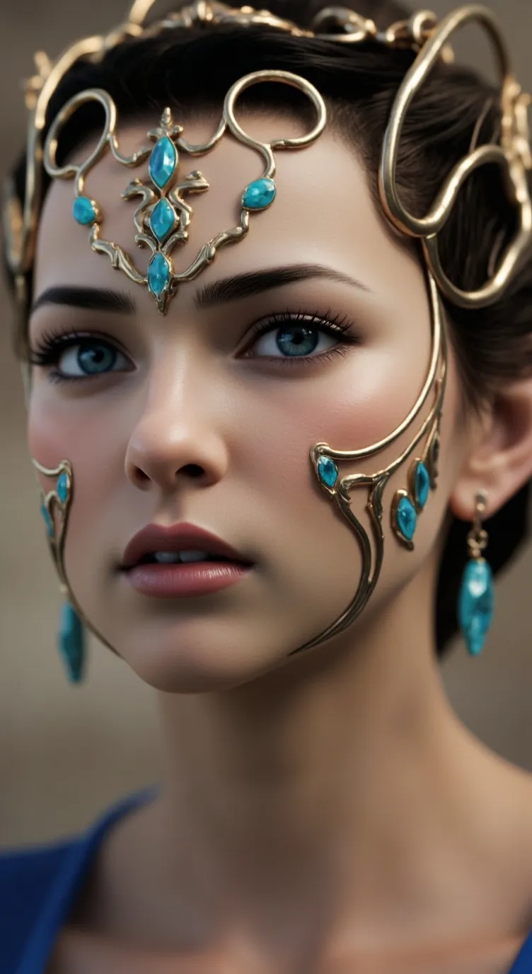 ai character: Athena  background