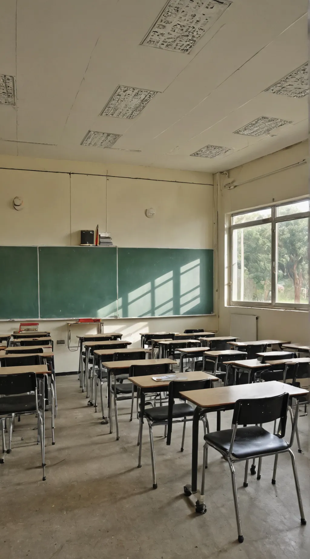 ai character: 8th grade class background