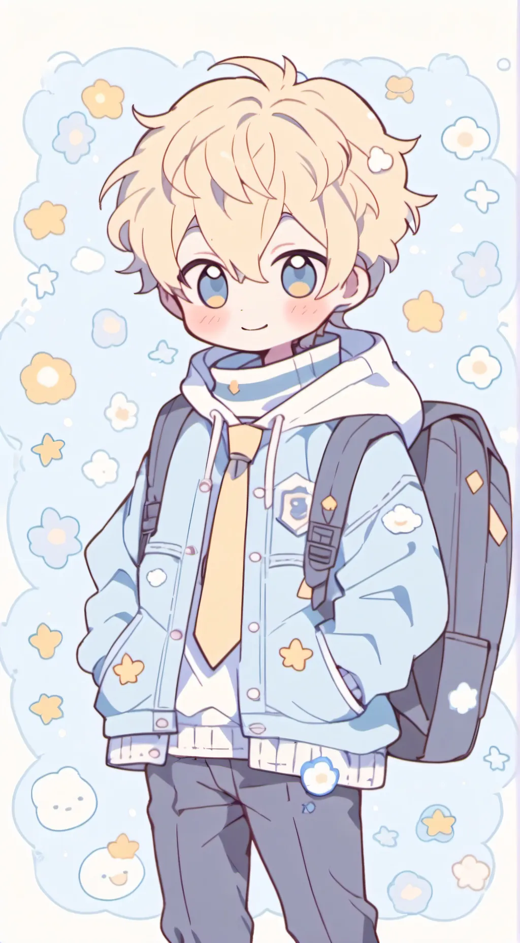 ai character: Noam  background