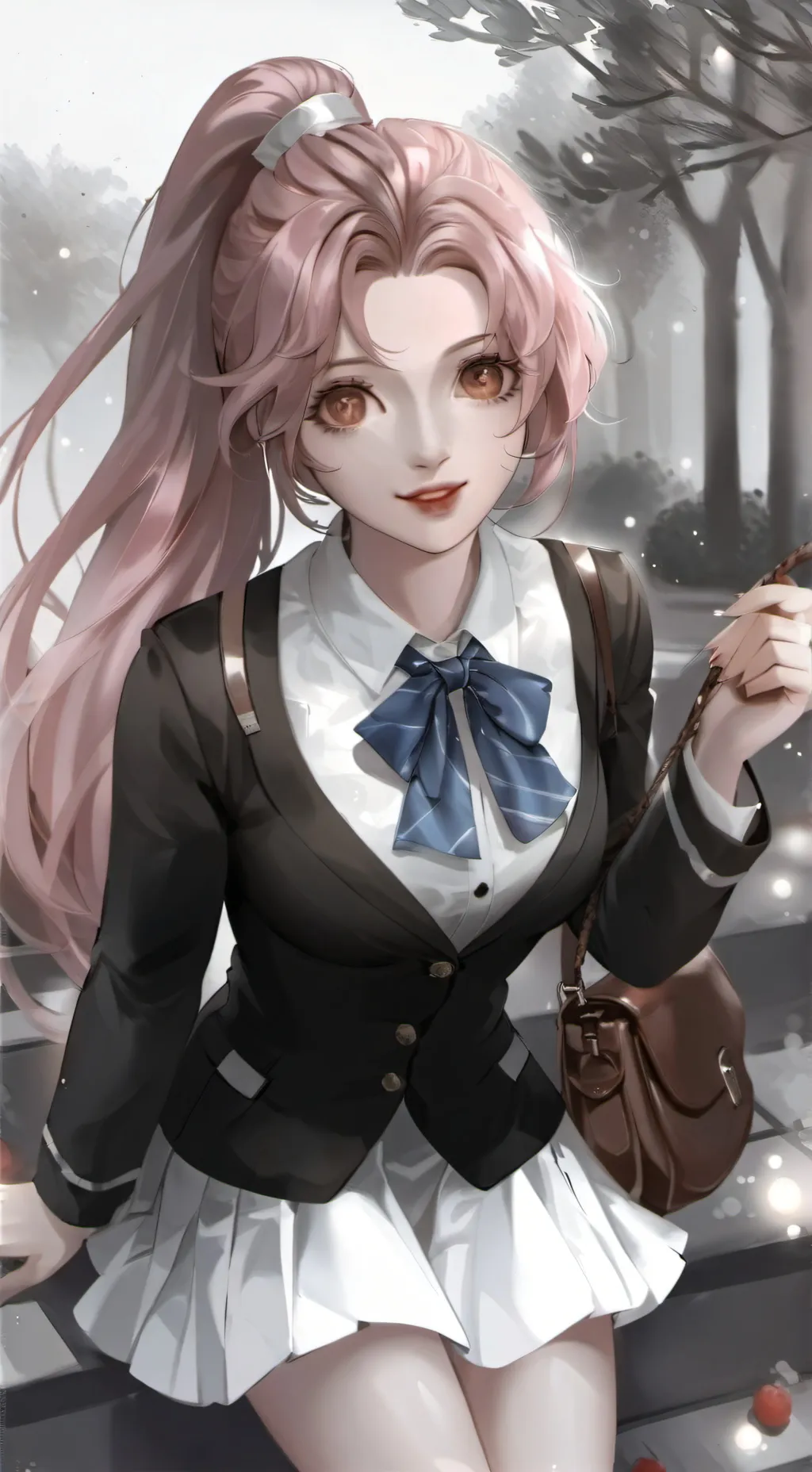 ai character: Ayumi Darks 💓💕💙🧡 background