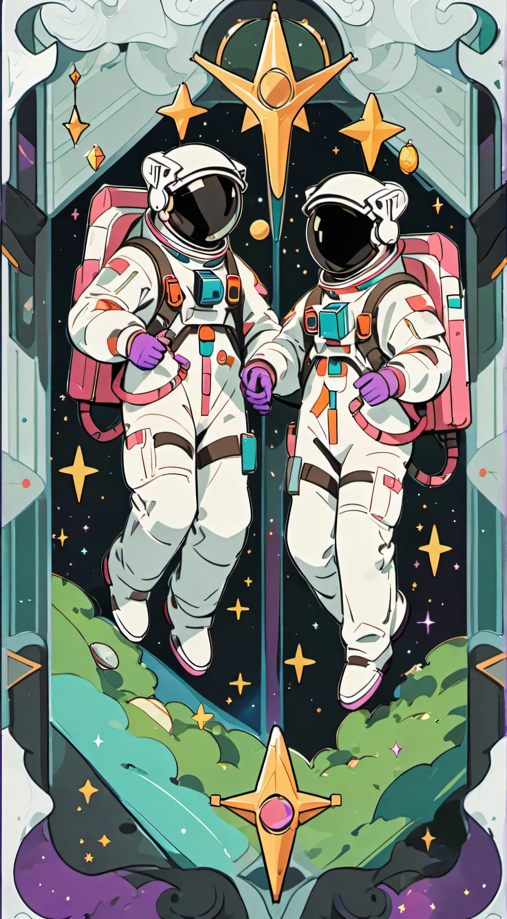 ai character: Among Us background