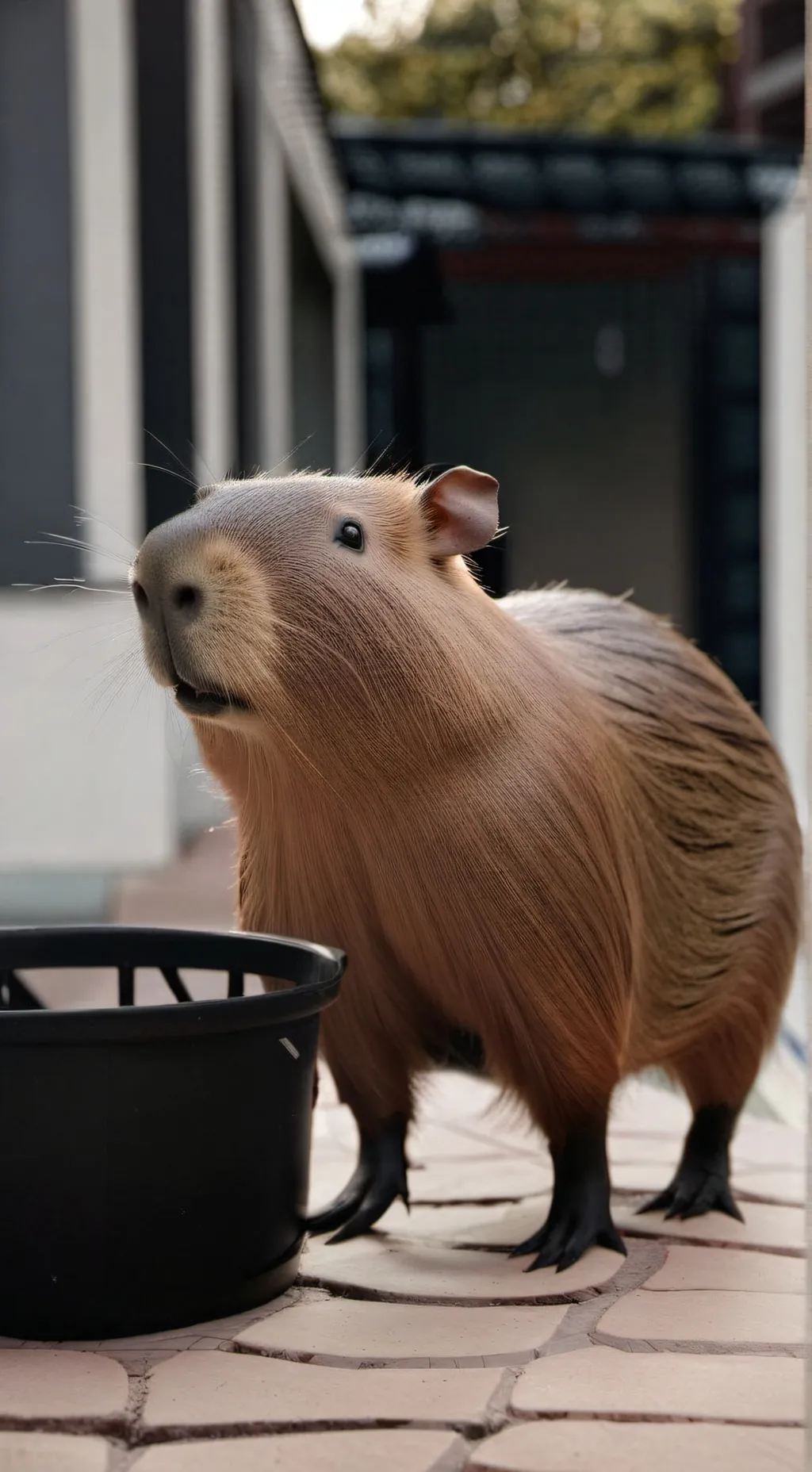 ai character: general cabypara  background