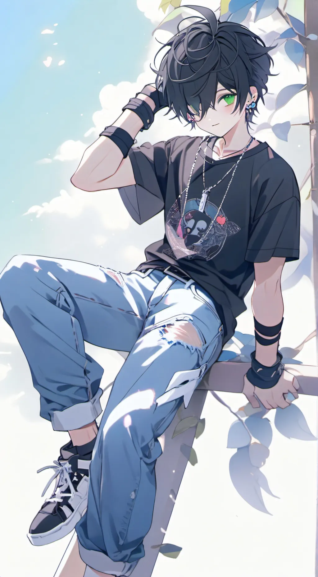 ai character: YOU PICK background