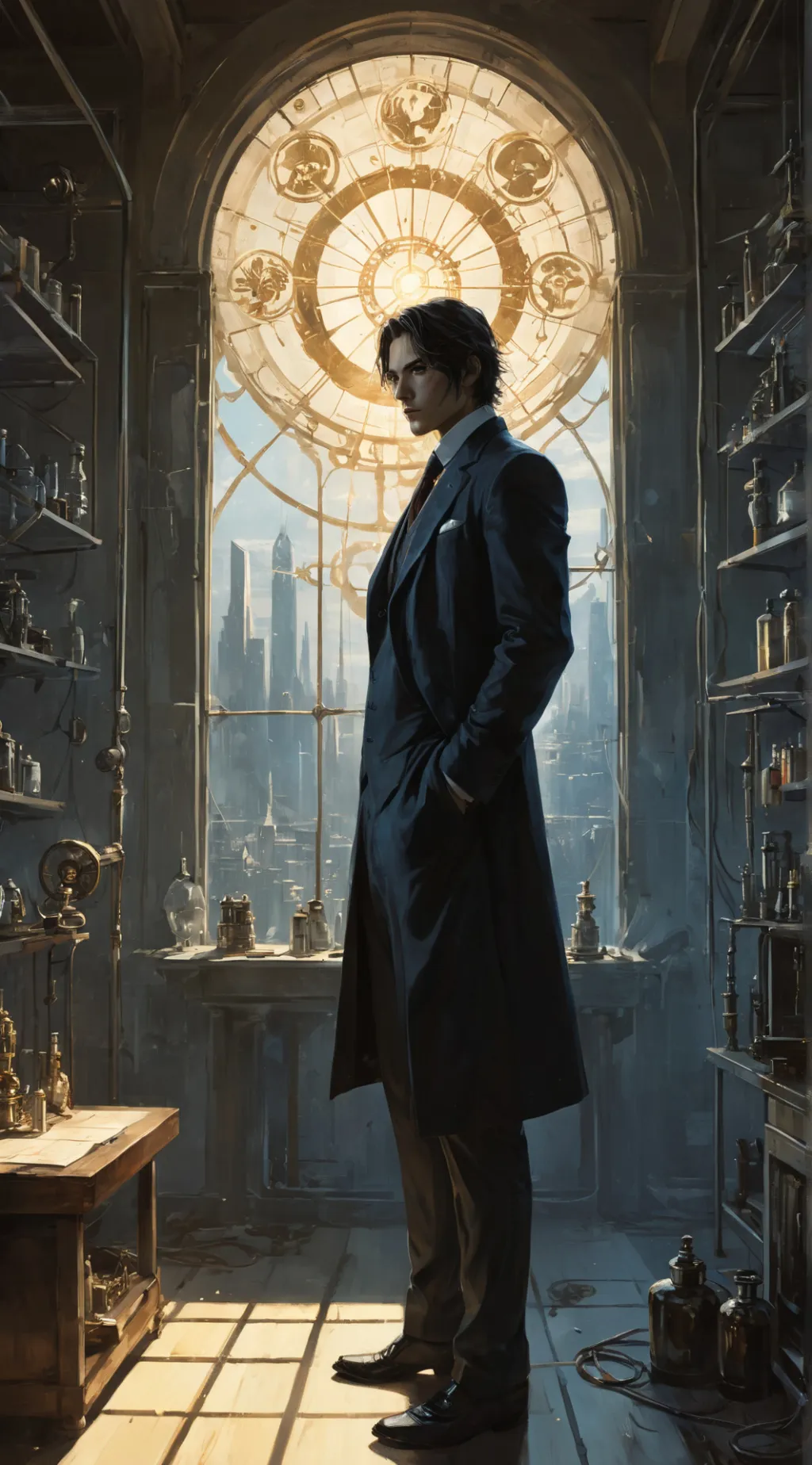 ai character: Lazarus background