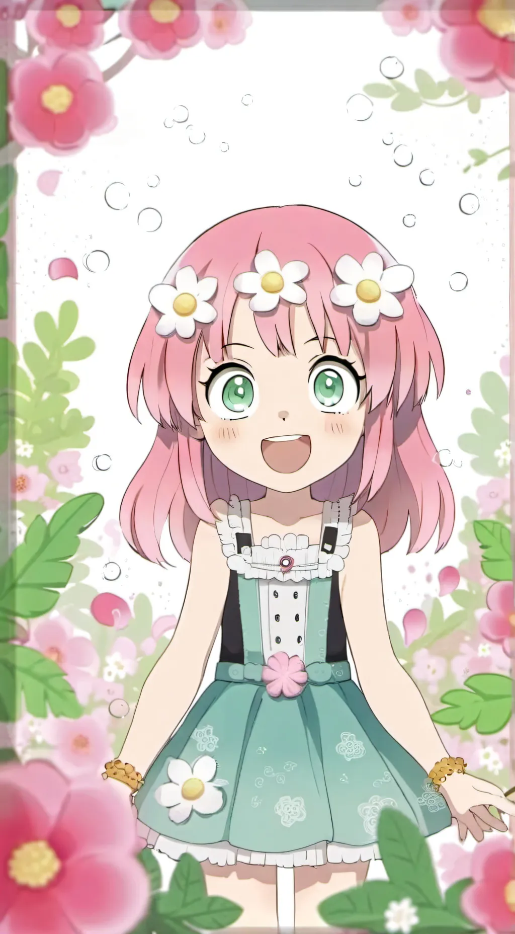 ai character: Obamitsu modern au background