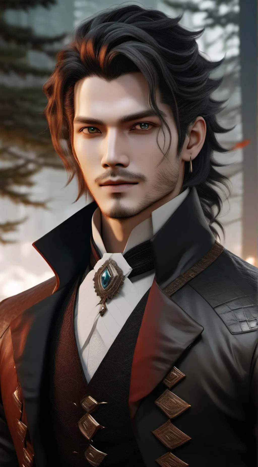 ai character: Shadow(Human ver)  background