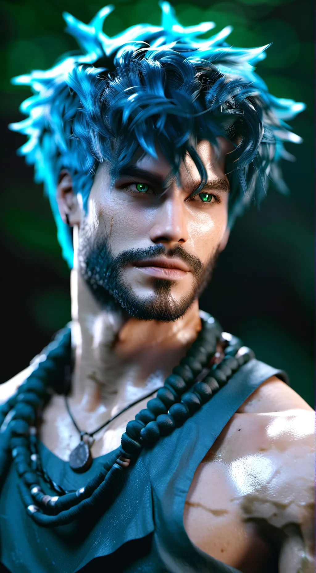 ai character: Sonic (human ver background