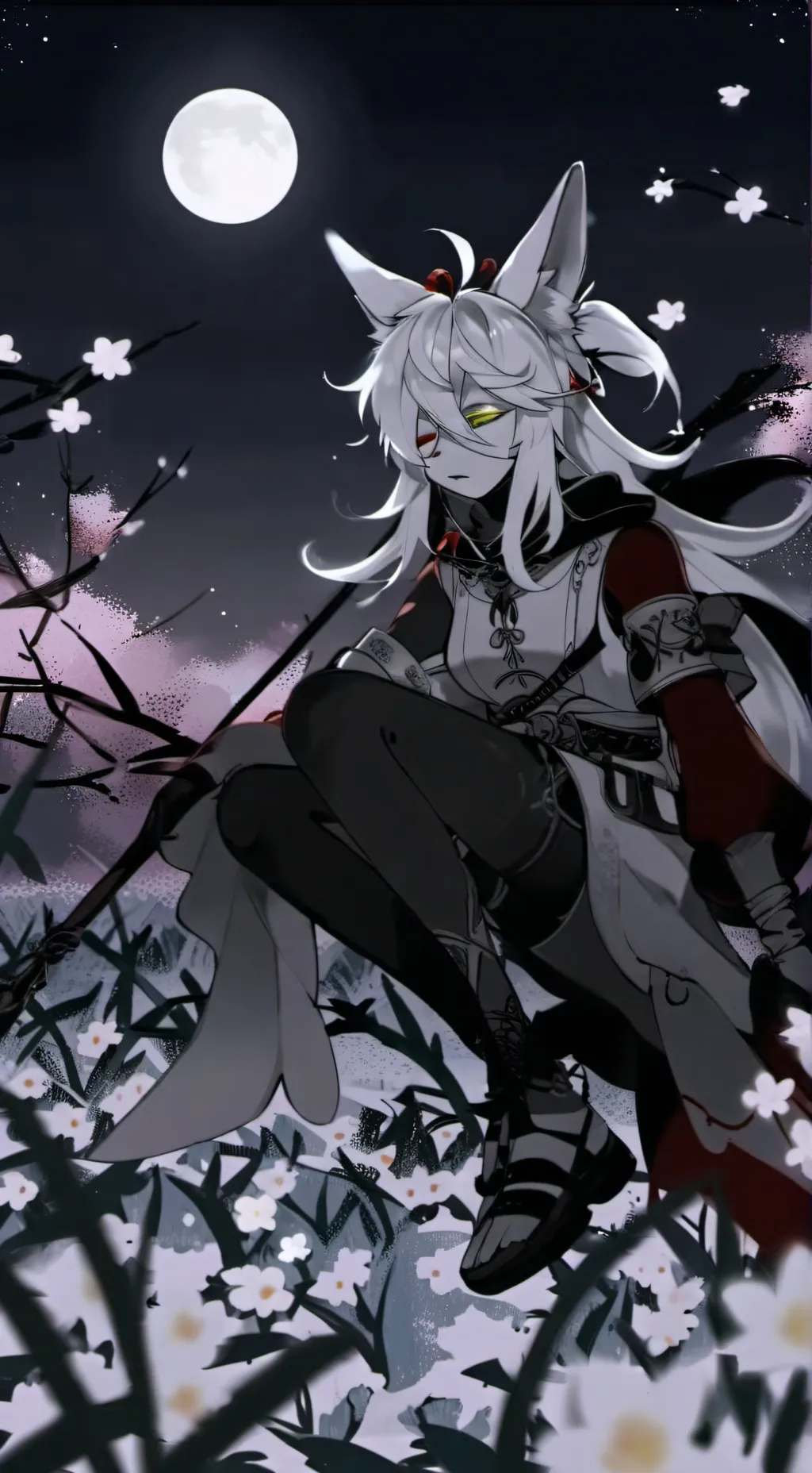 ai character: Luna background