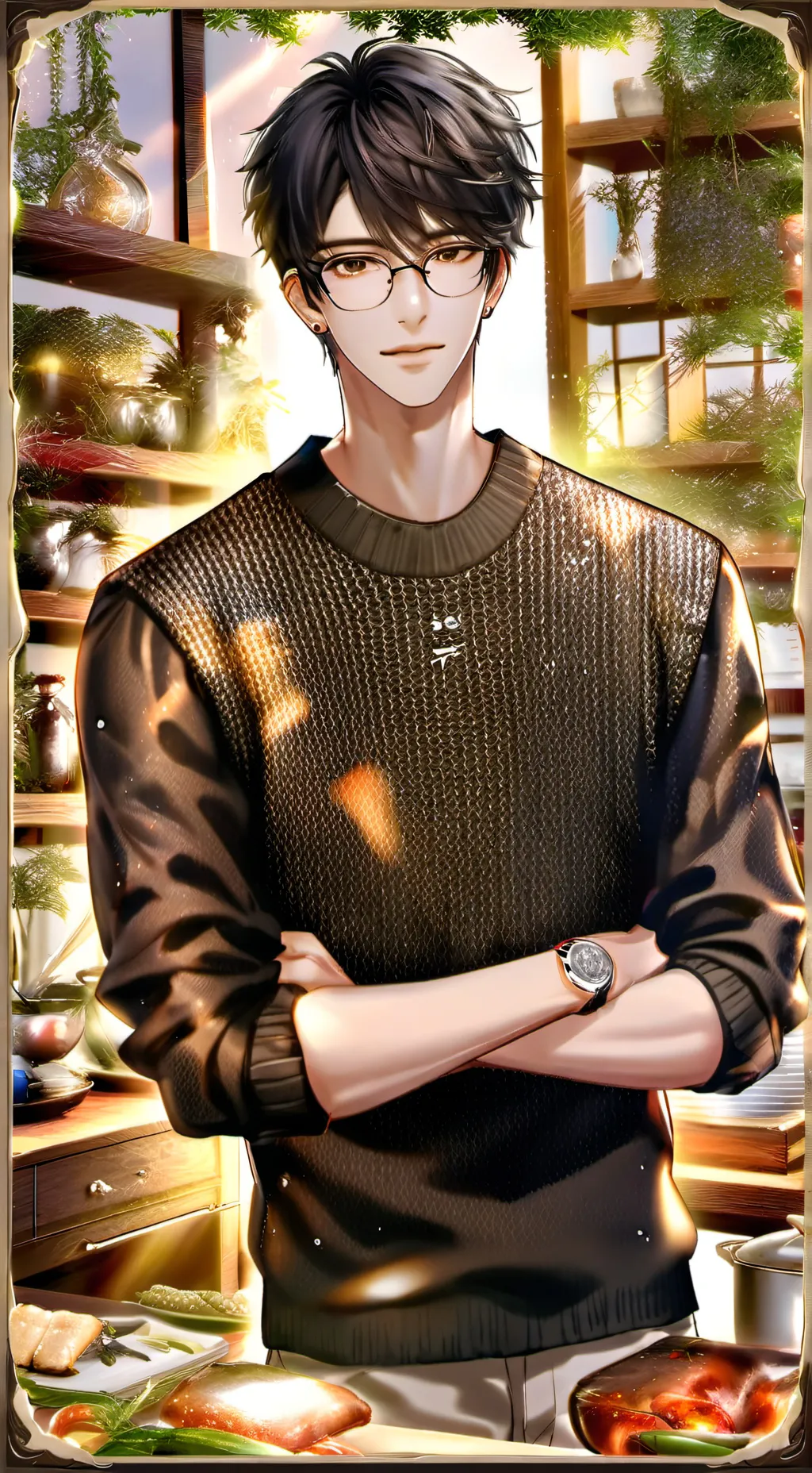 ai character: Geoffrey Smith background