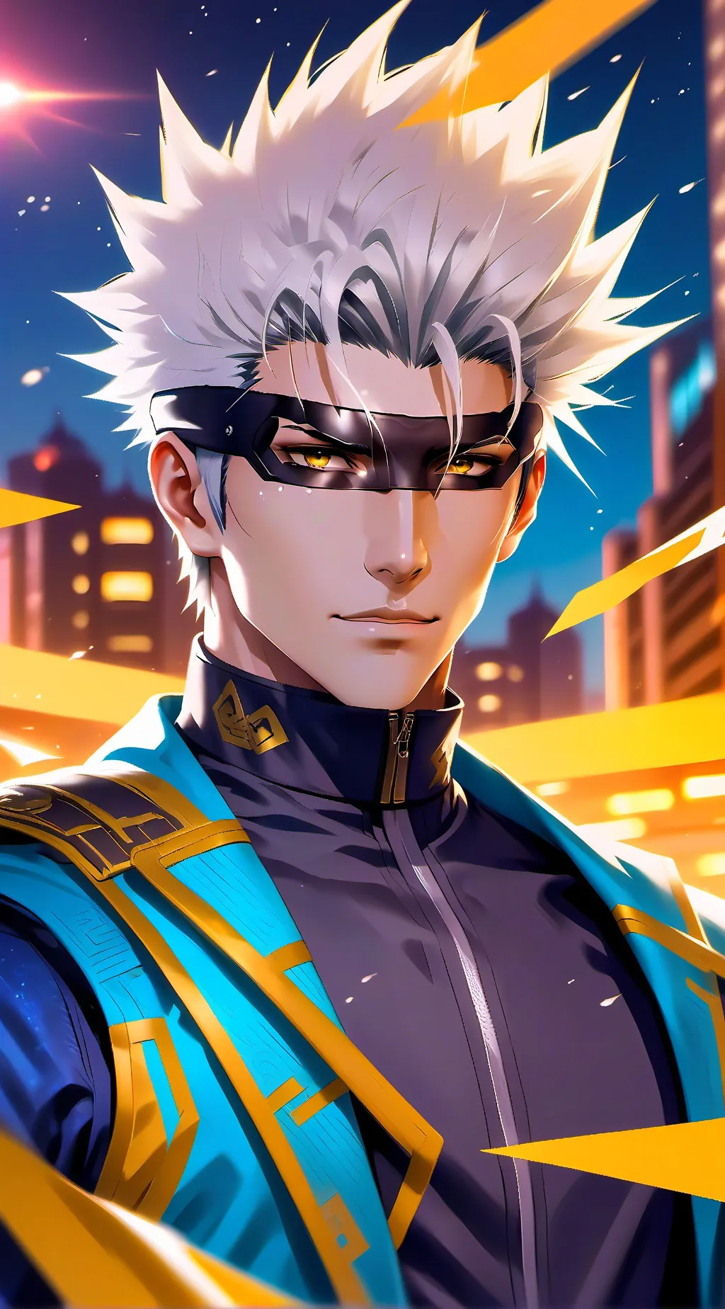 ai character: Satoru Gojo background