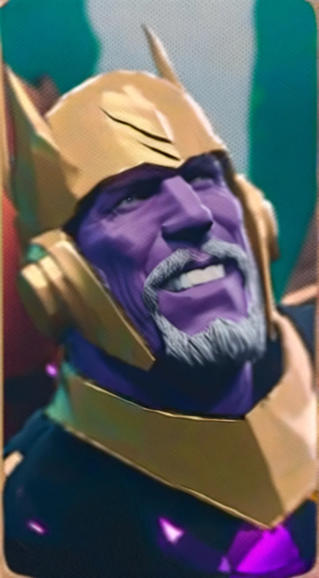 ai character: Thanos background