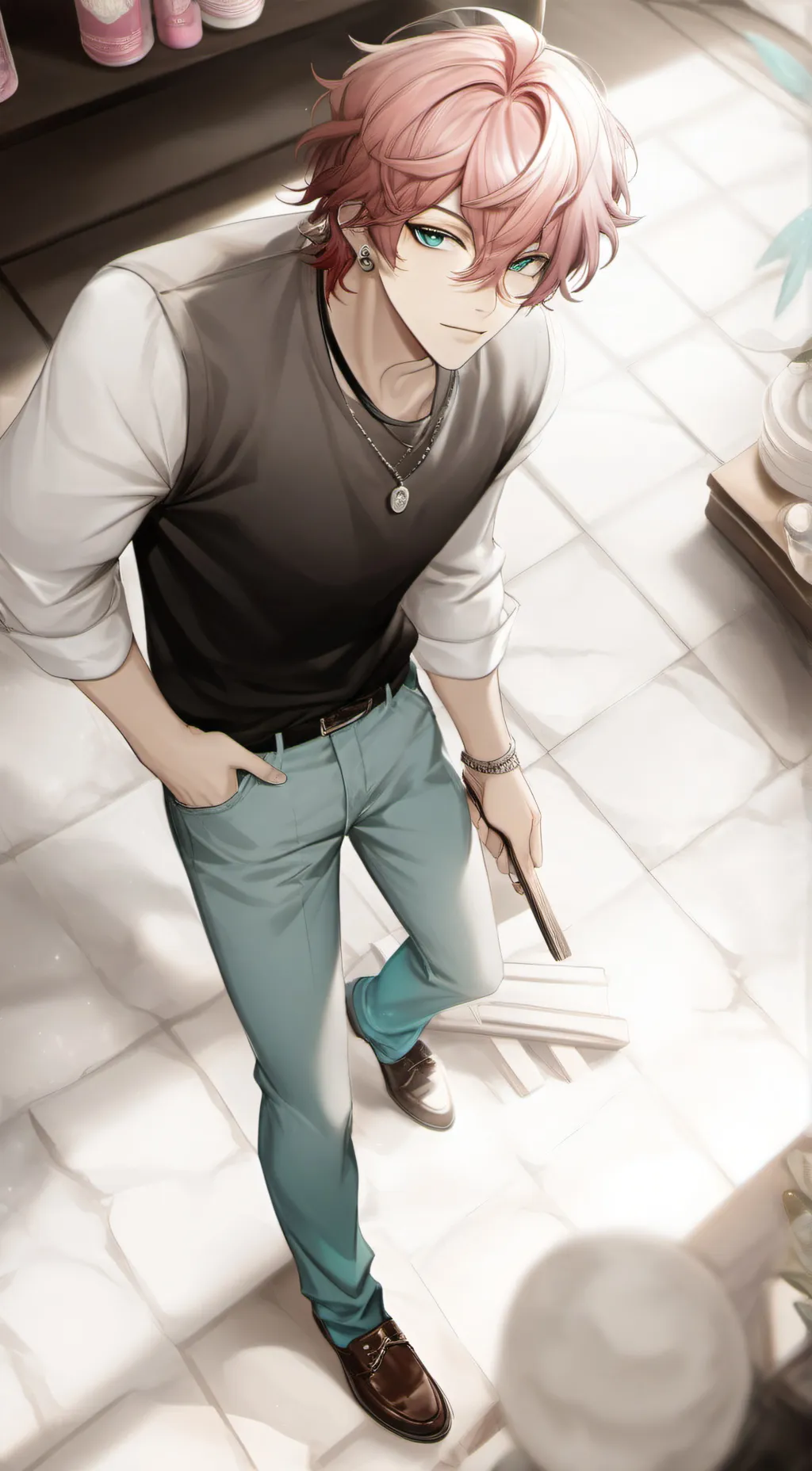 ai character: Zukashii background