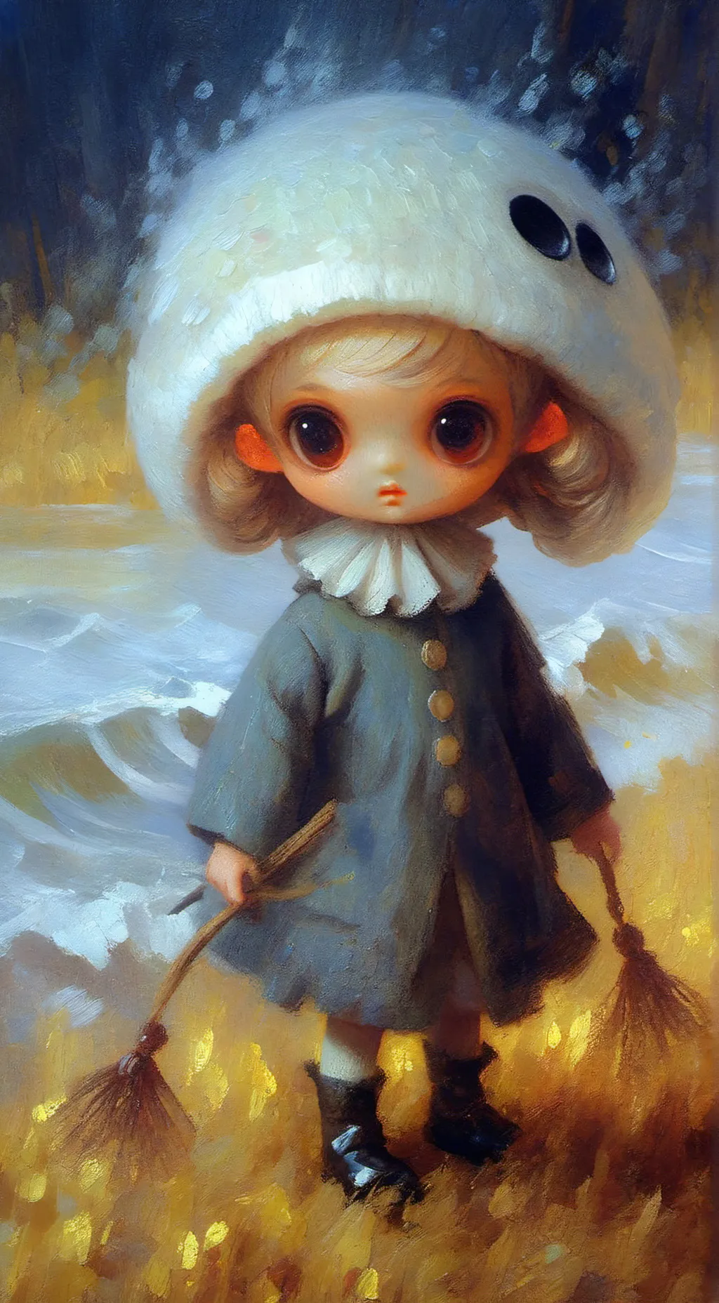 ai character: squidgame    background