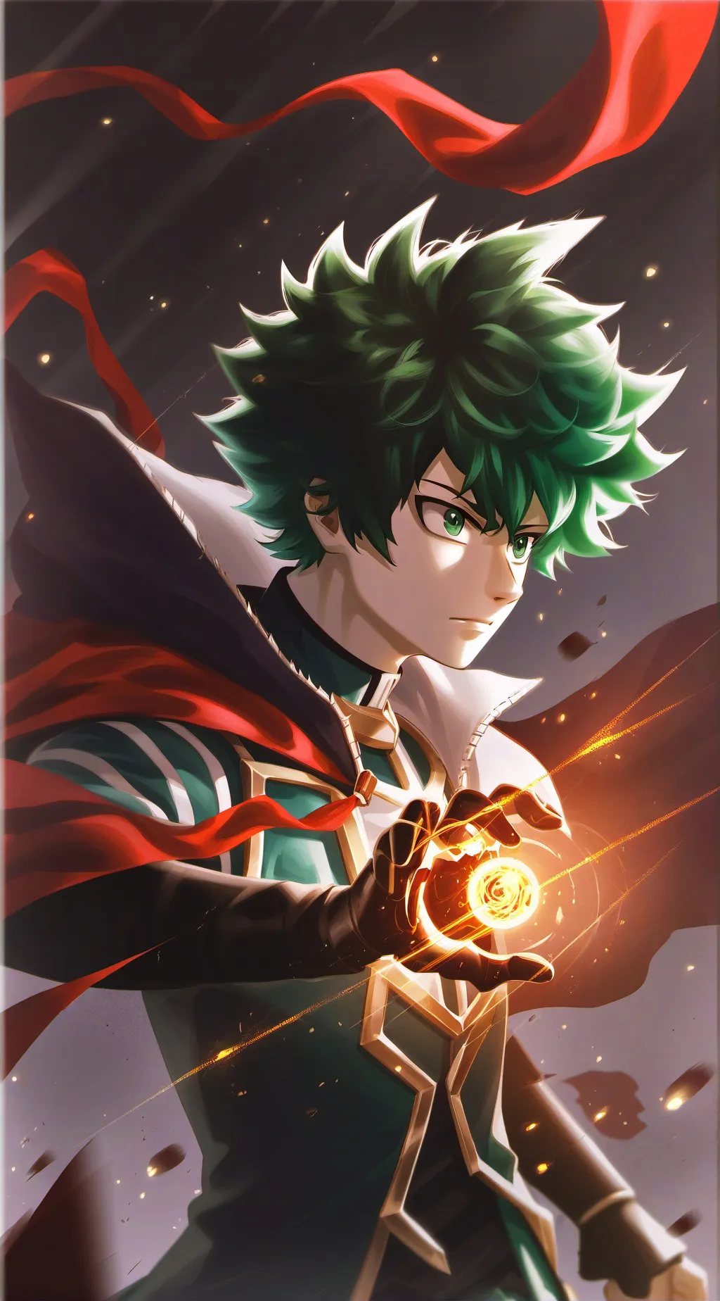 ai character: singing expose mha background