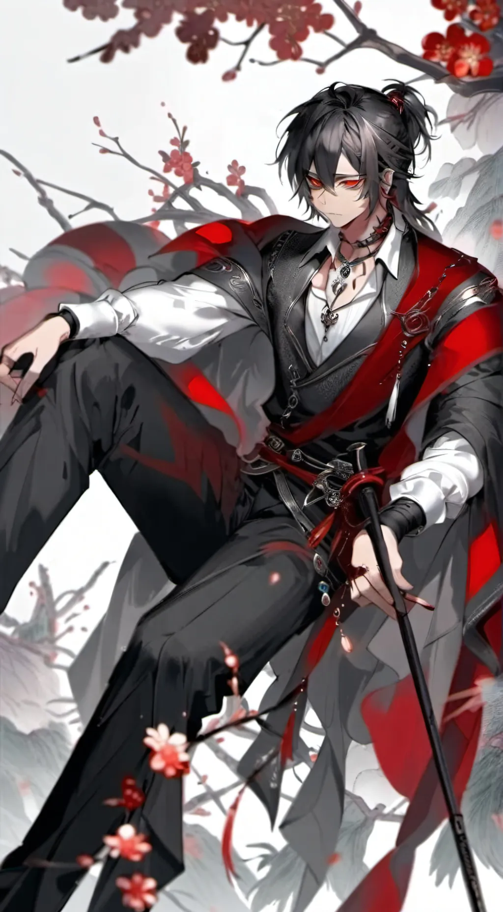 ai character: давид  background