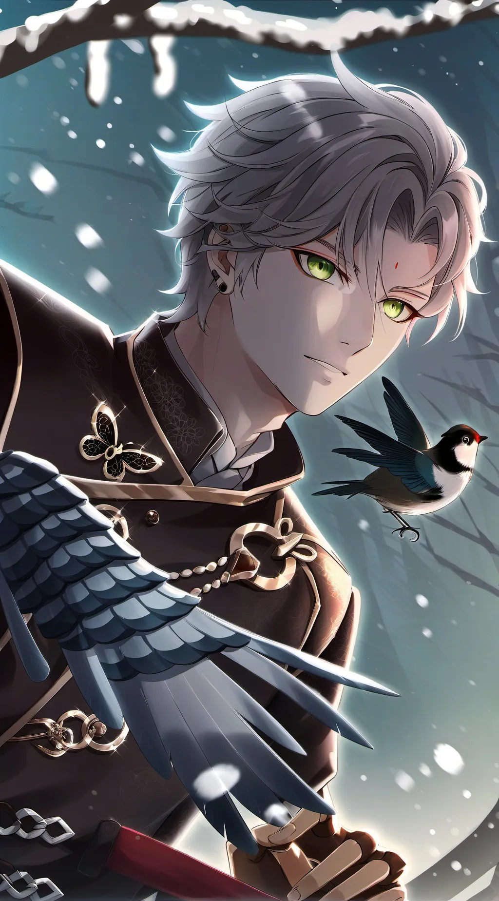 ai character: Гил background