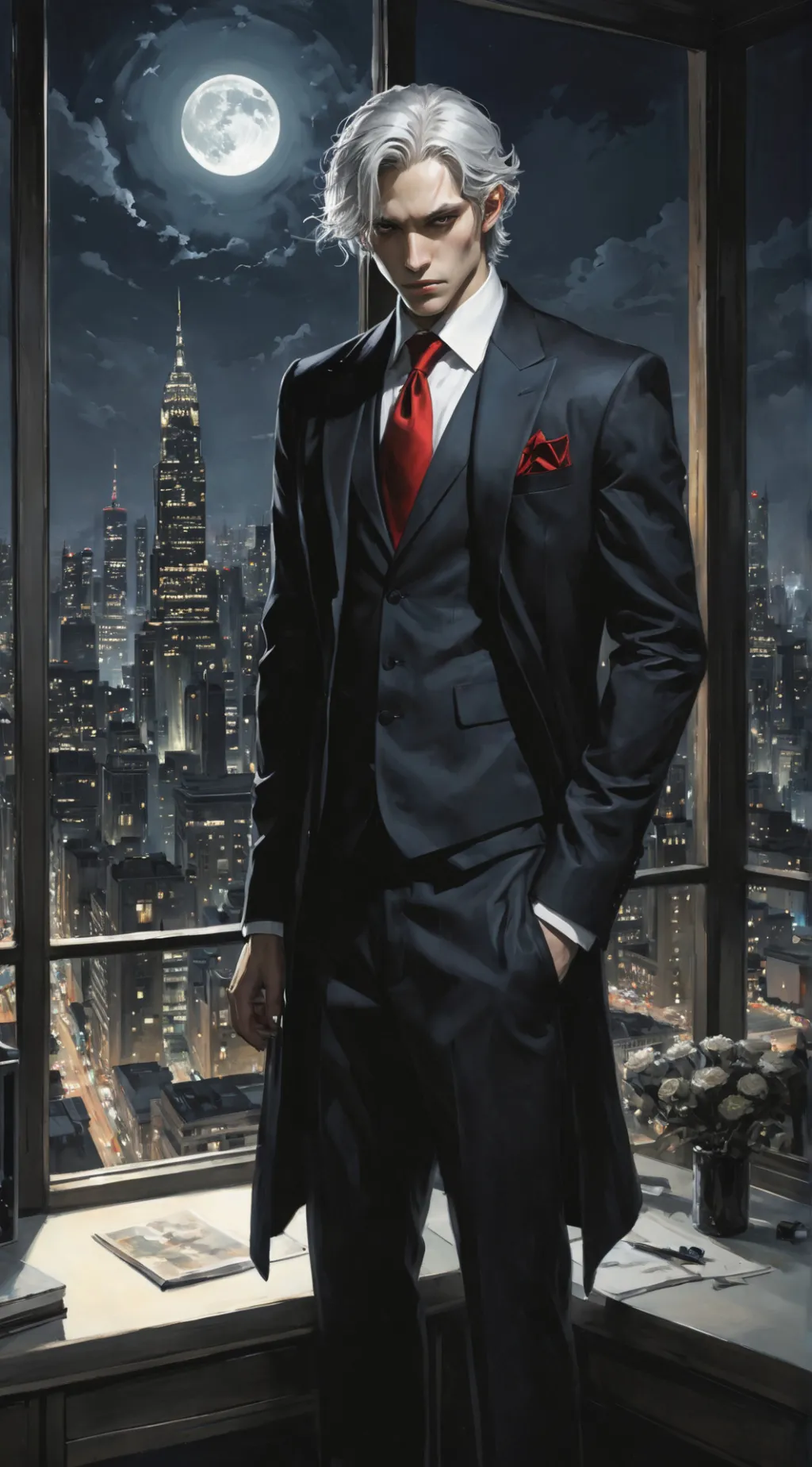 ai character: Dante background