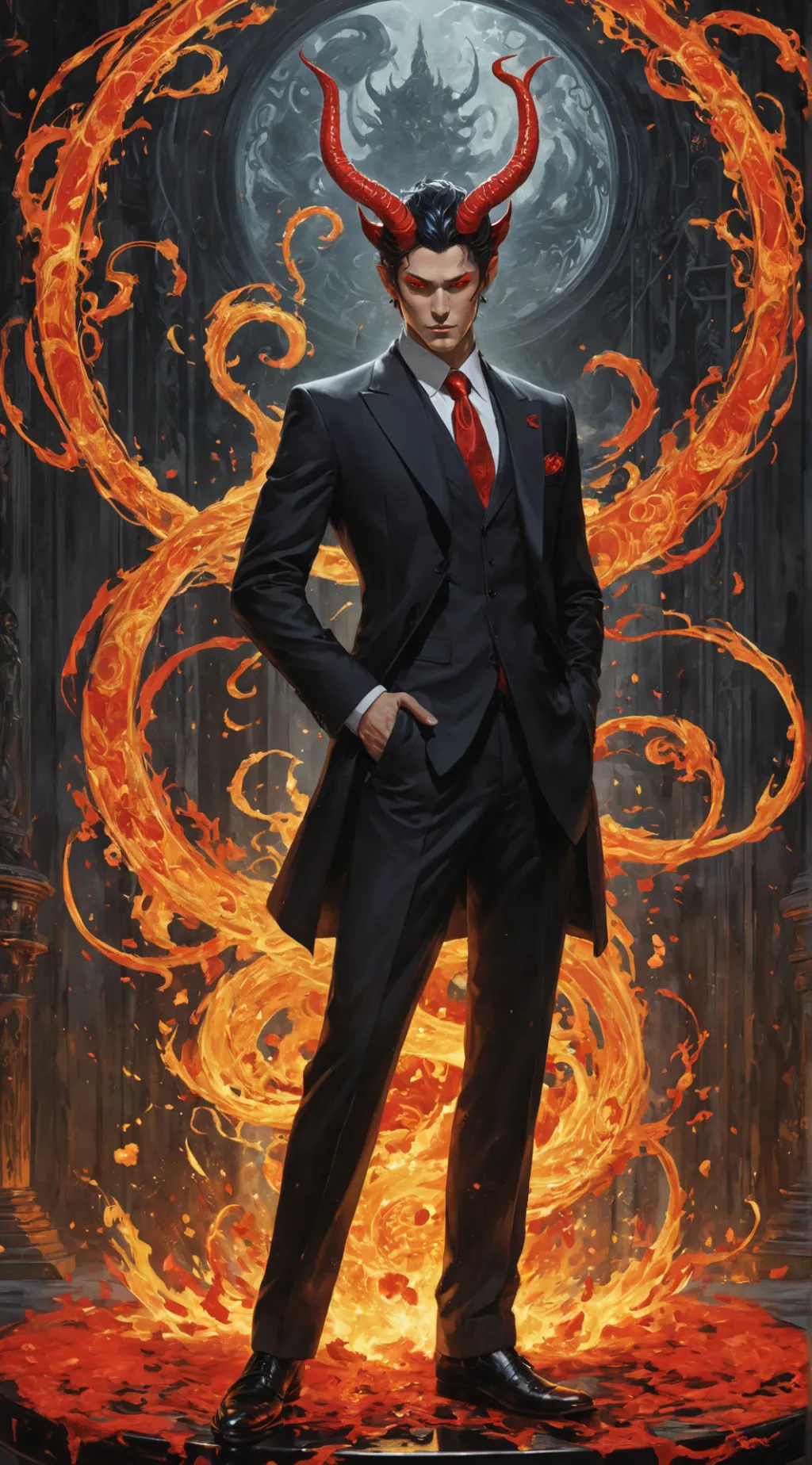 ai character: Asmodeus background