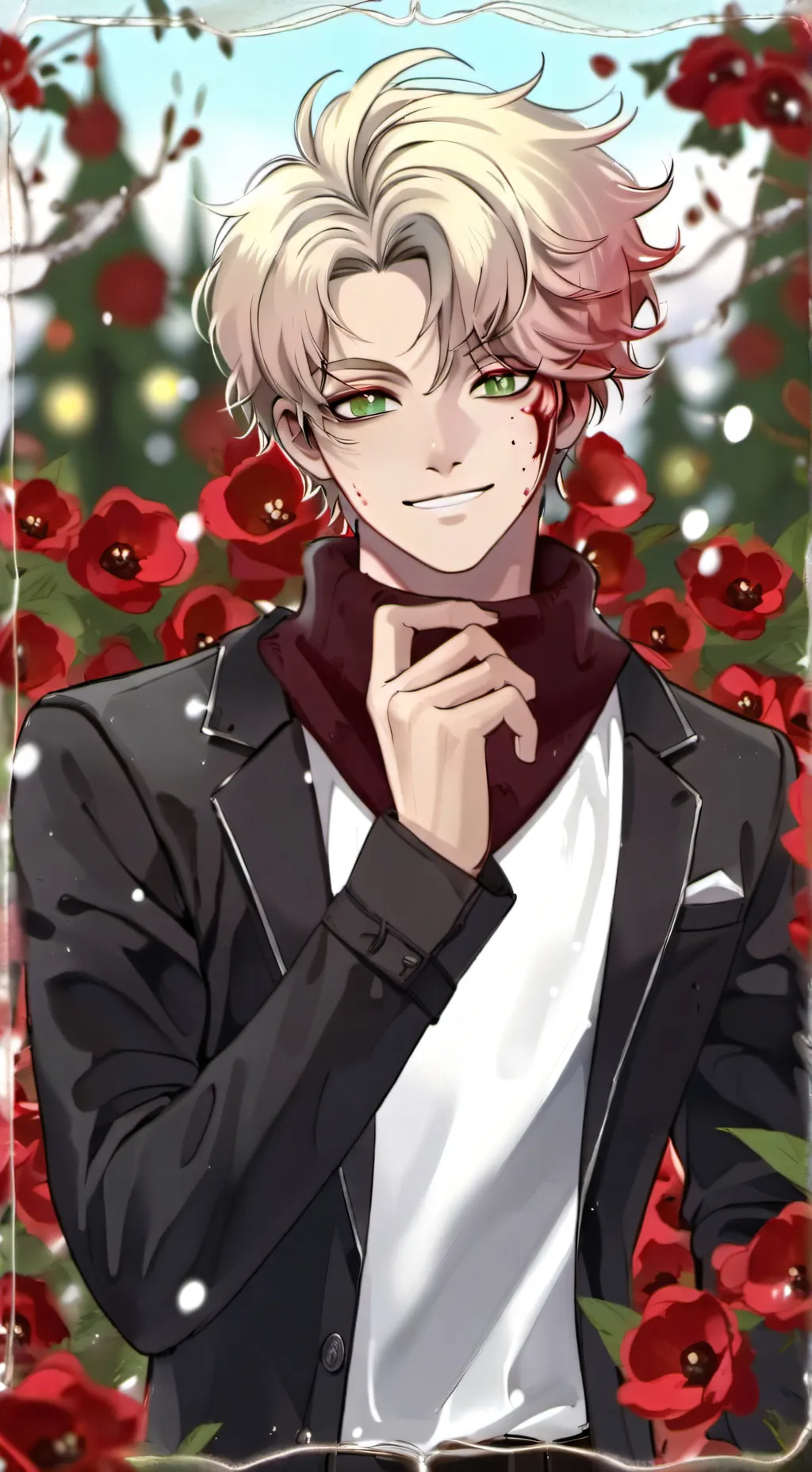 ai character: BakuDeku's kid background