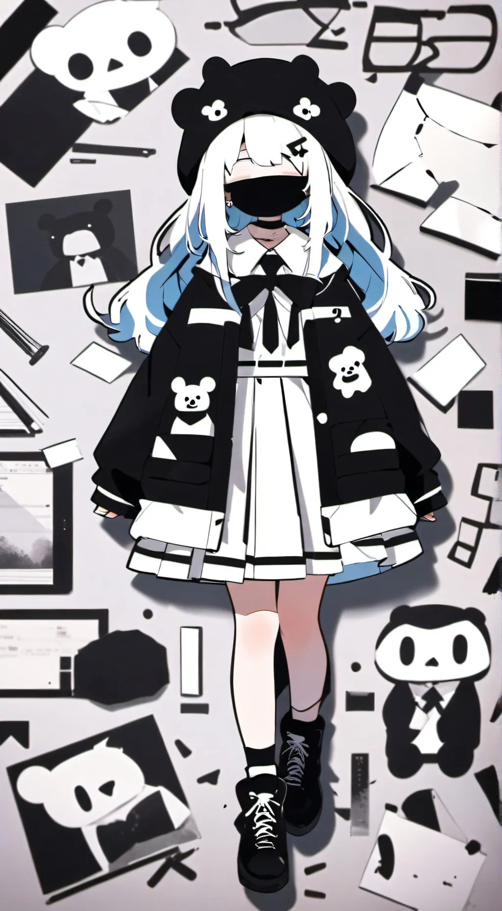 ai character: Kim Aniyah Zirah background