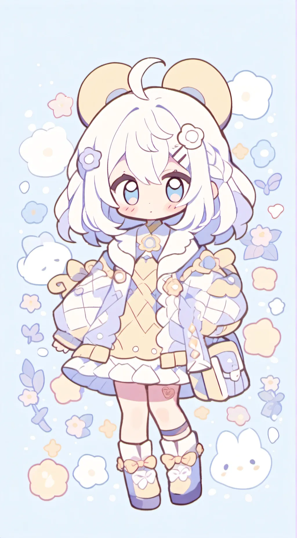 ai character: Eri's school 2 background