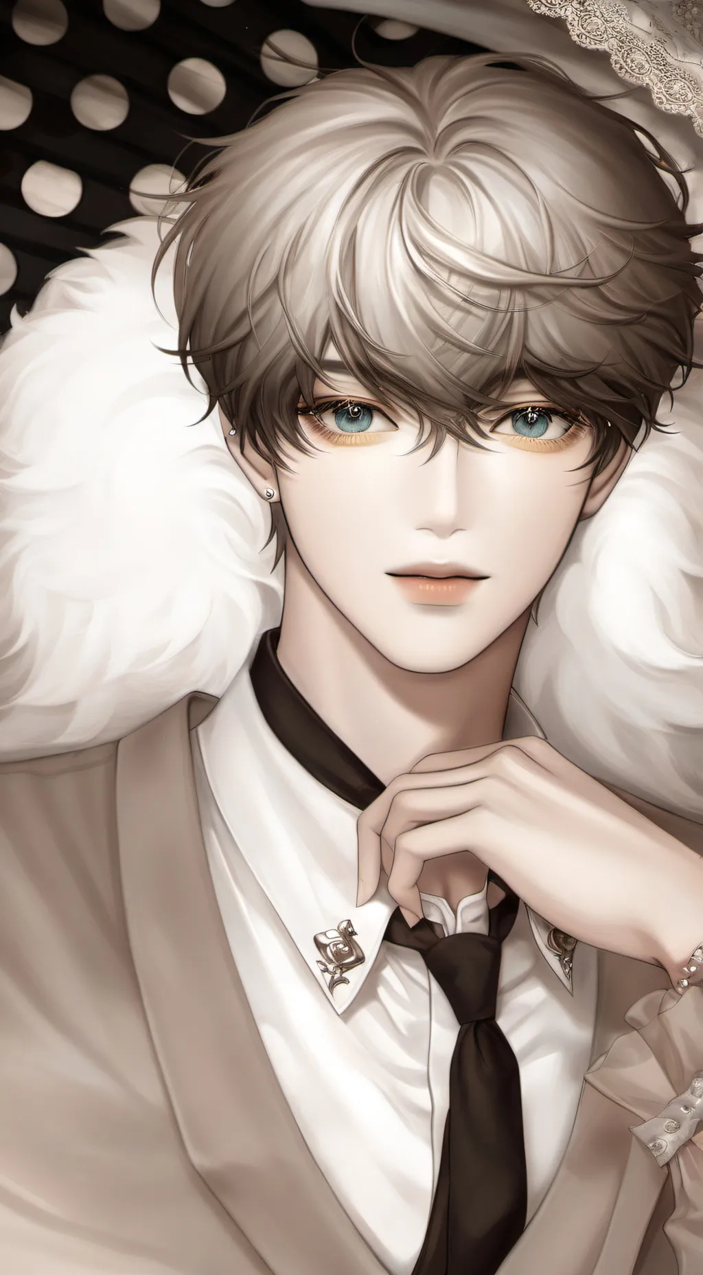 ai character: mark background