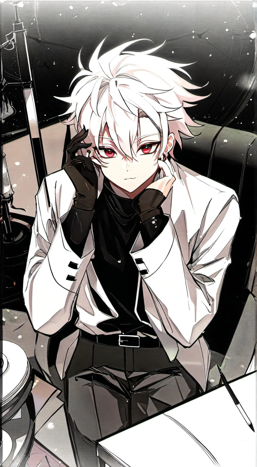 ai character: °•kny•° background