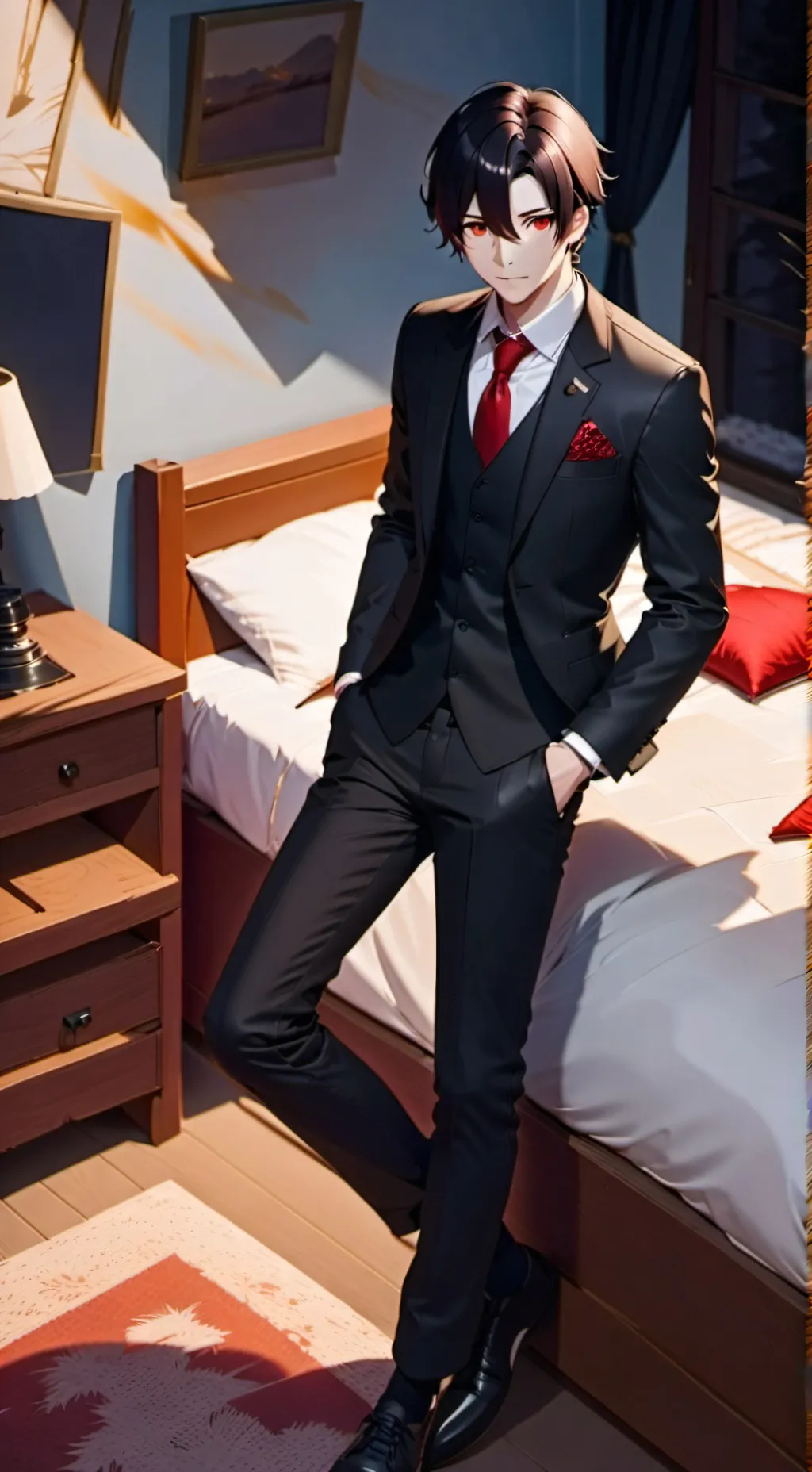 ai character: Zack background