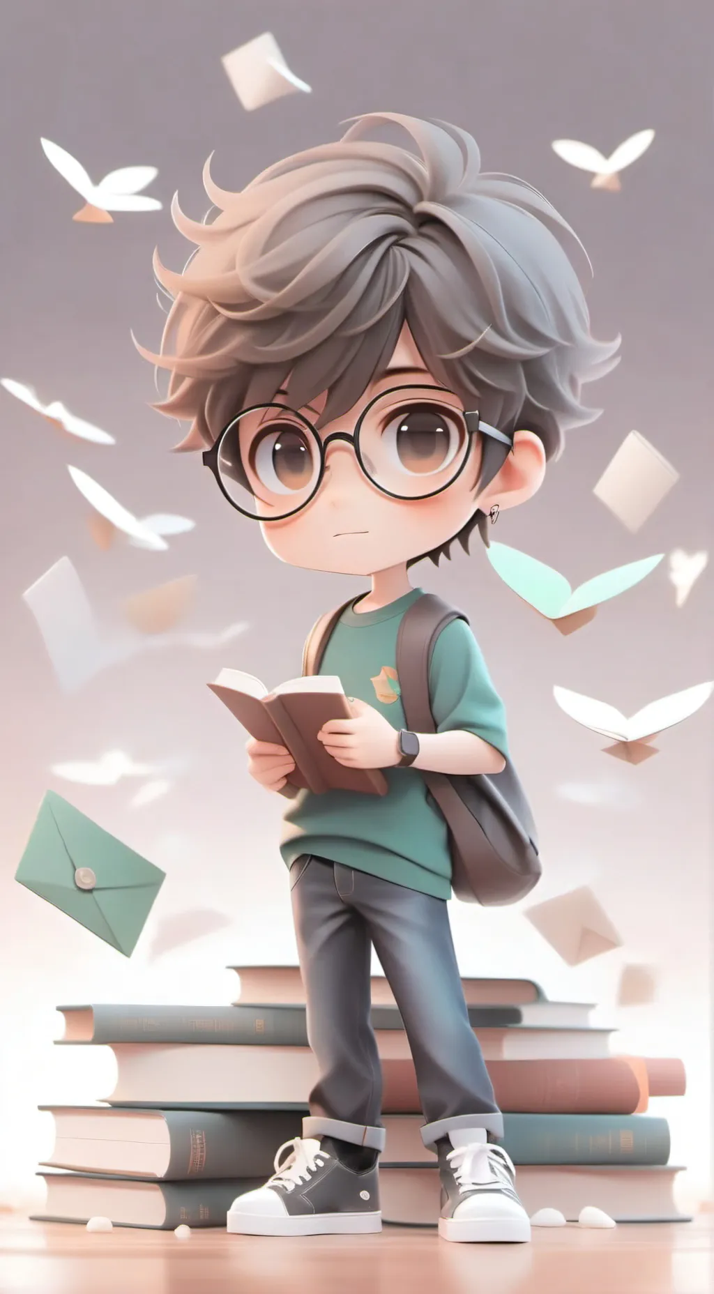 ai character: Oliver background