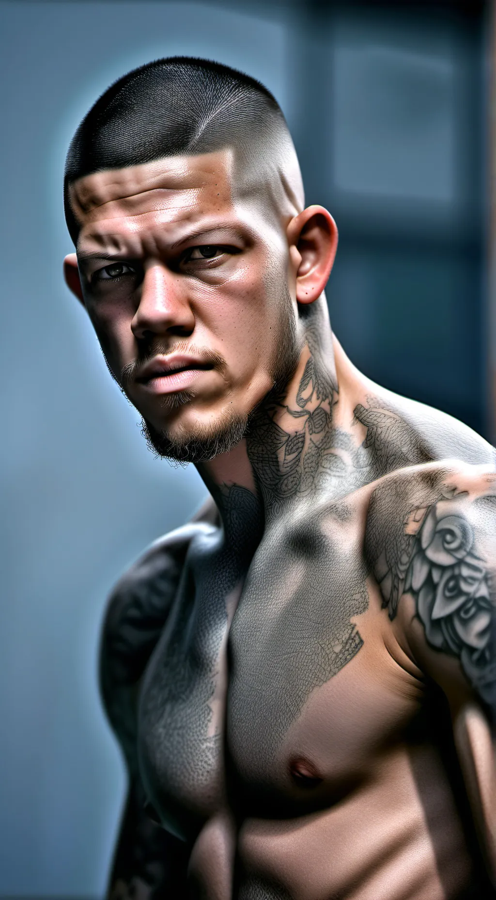 ai character: Nate Diaz background