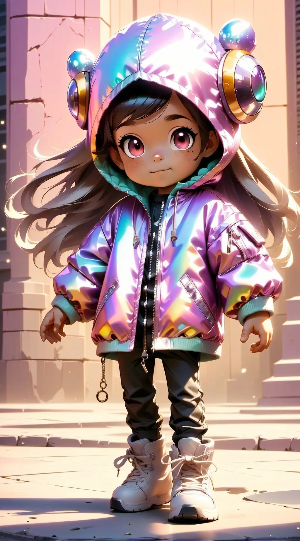 ai character: Tina background