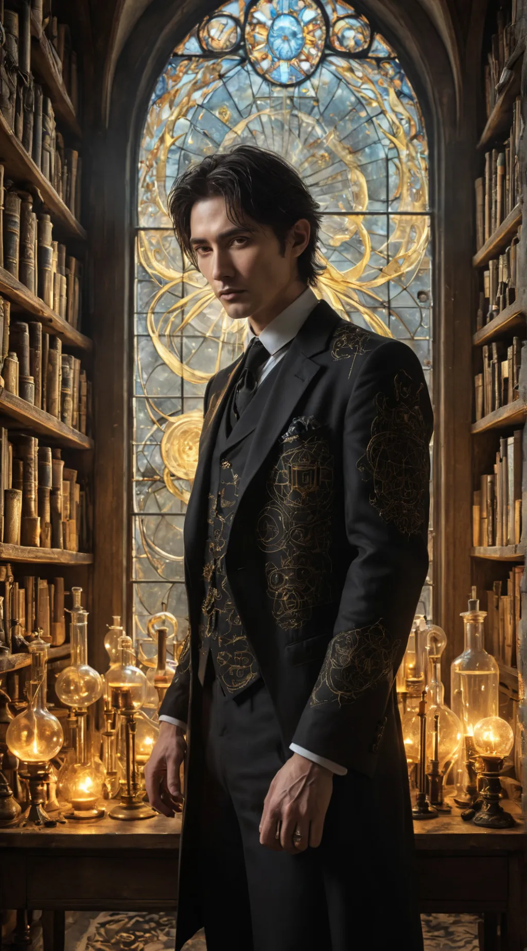 ai character: Magnus background