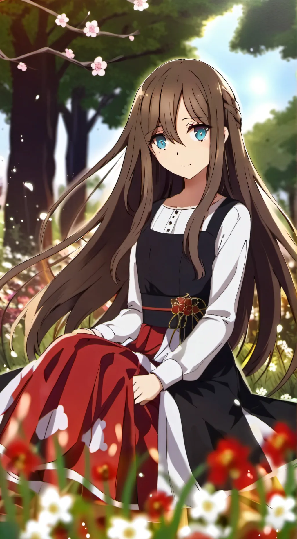 ai character: my bday  background