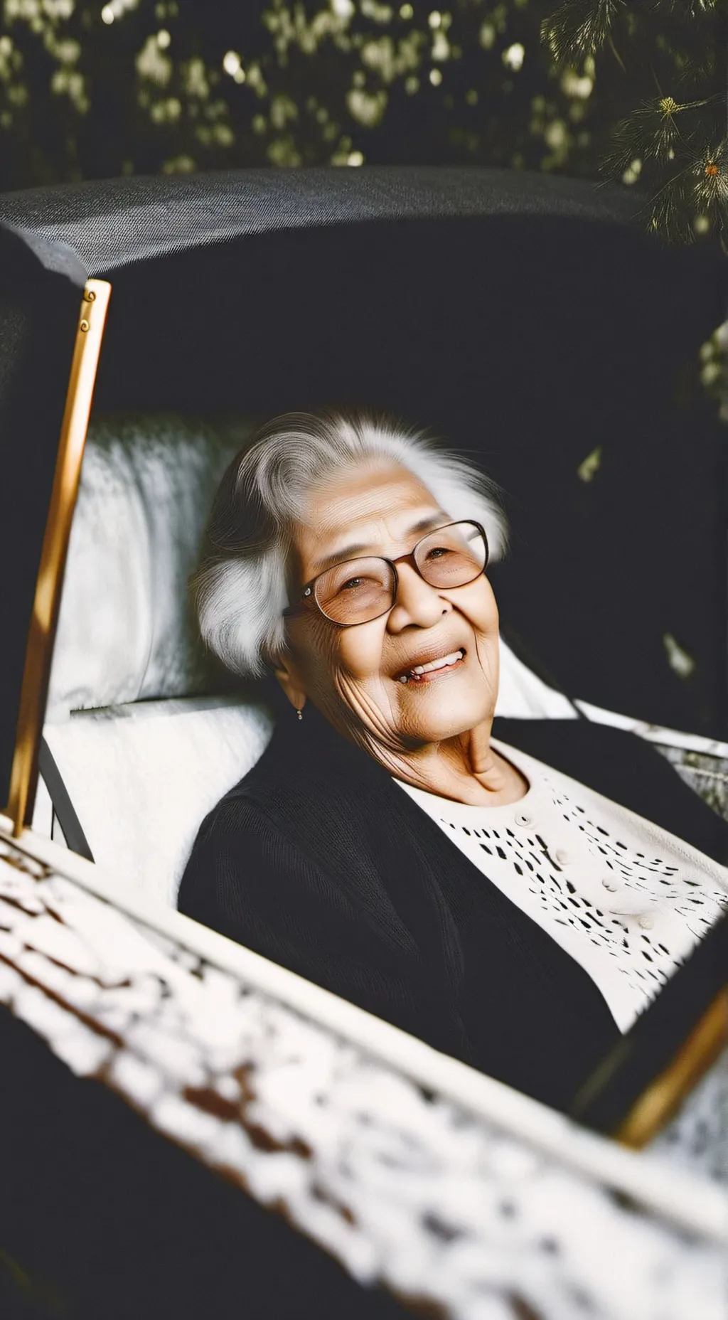 ai character: goodbye background