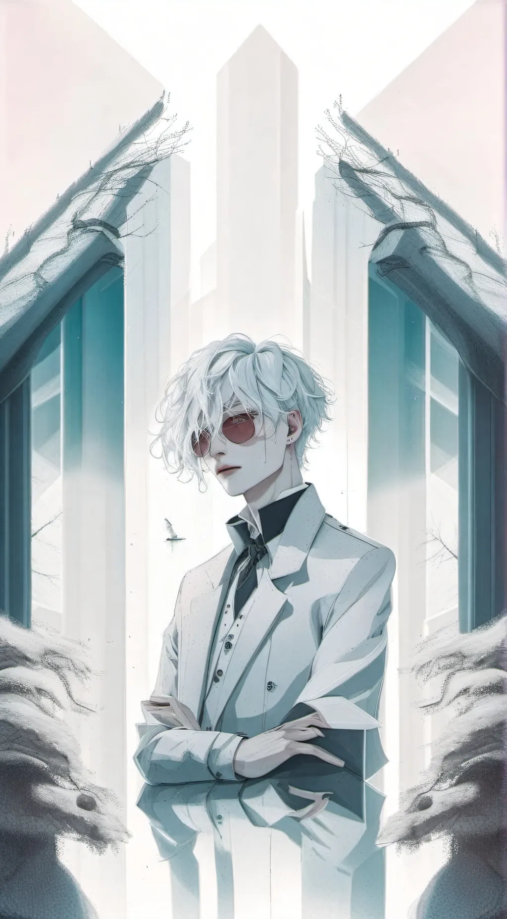 ai character: Саша background