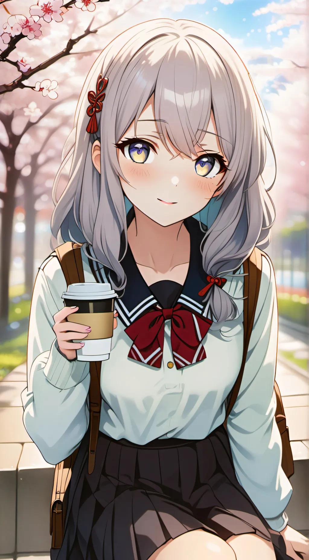 ai character: Himari background