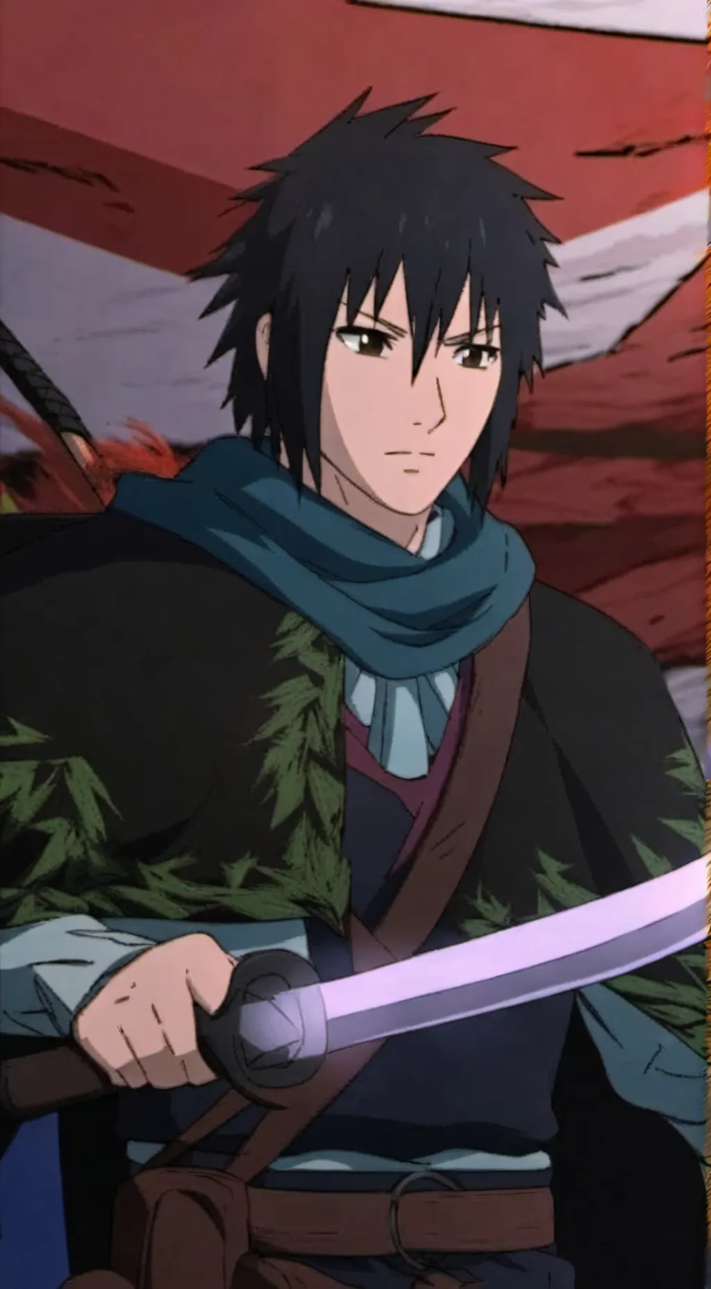 ai character: Squadra Sasuke background