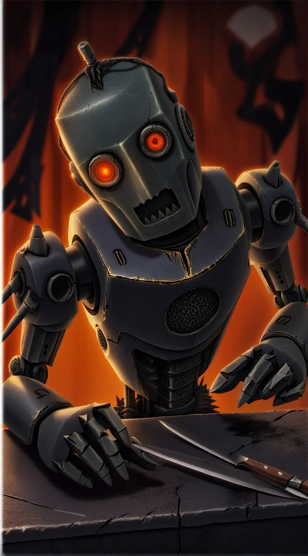 ai character: Silverblade:3-x background