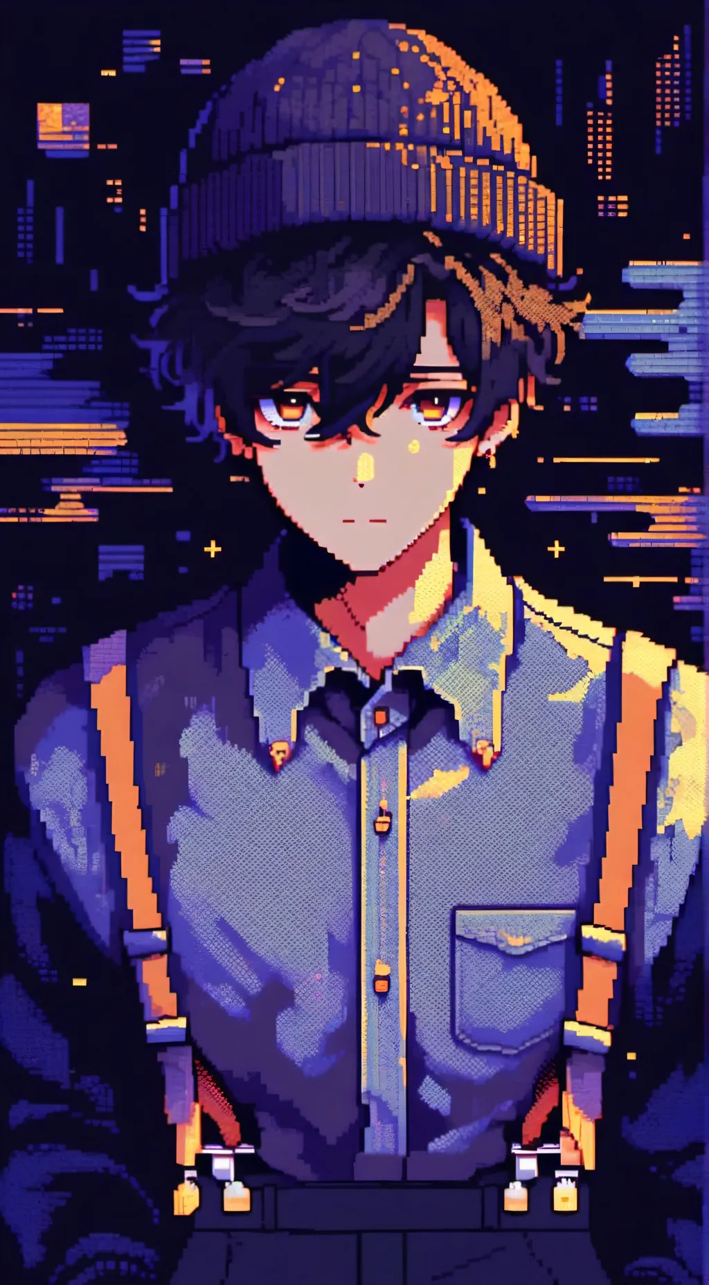 ai character: Quackity (Dsmp Au) background