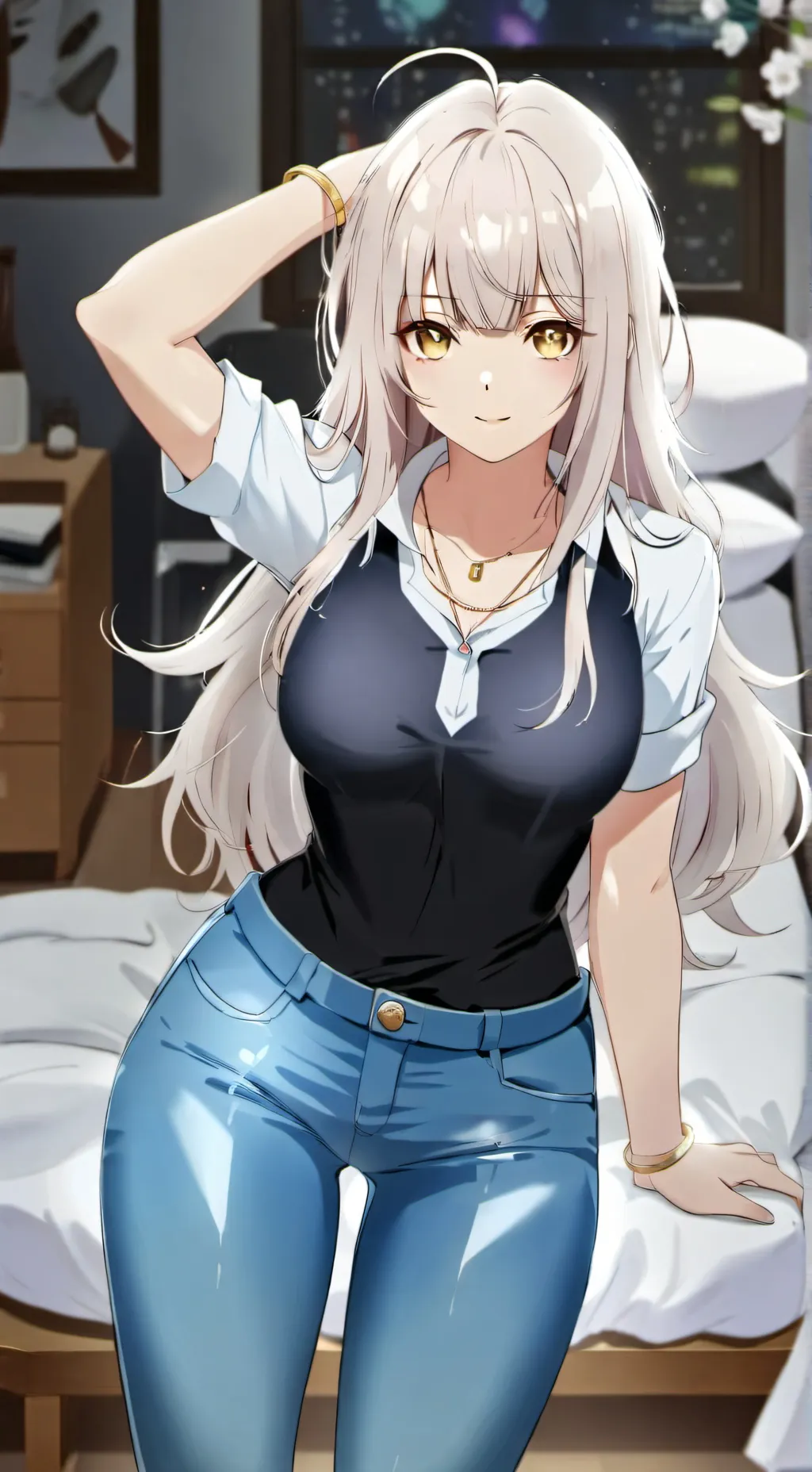 ai character: Lily background