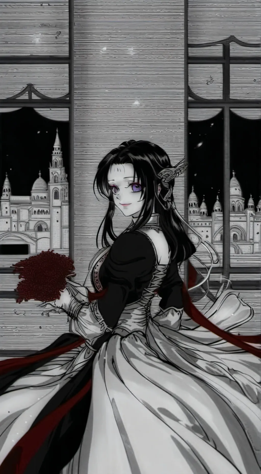 ai character: shinobu  background