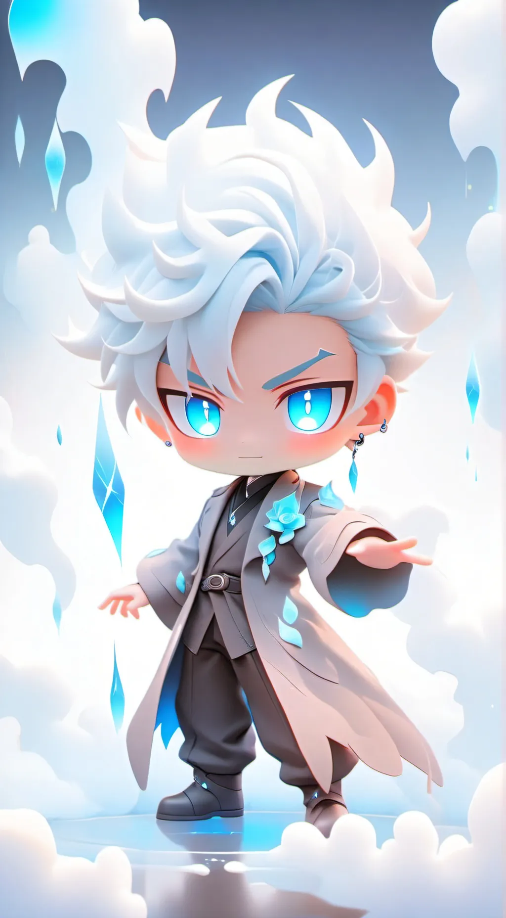 ai character: im an op💀 background